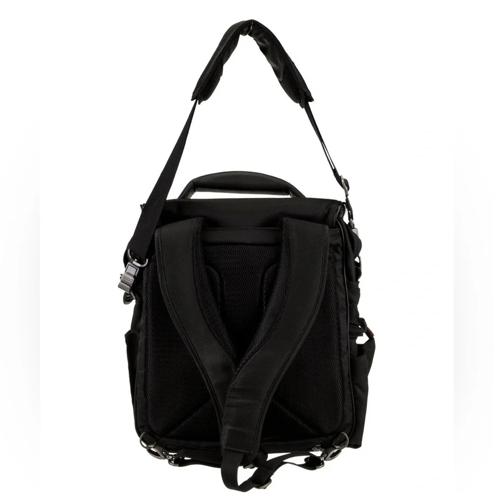 TUMI T Tech Pulse Norfolk Laptop Brief Messenger Backpack Dark Gray 5589GRH $525